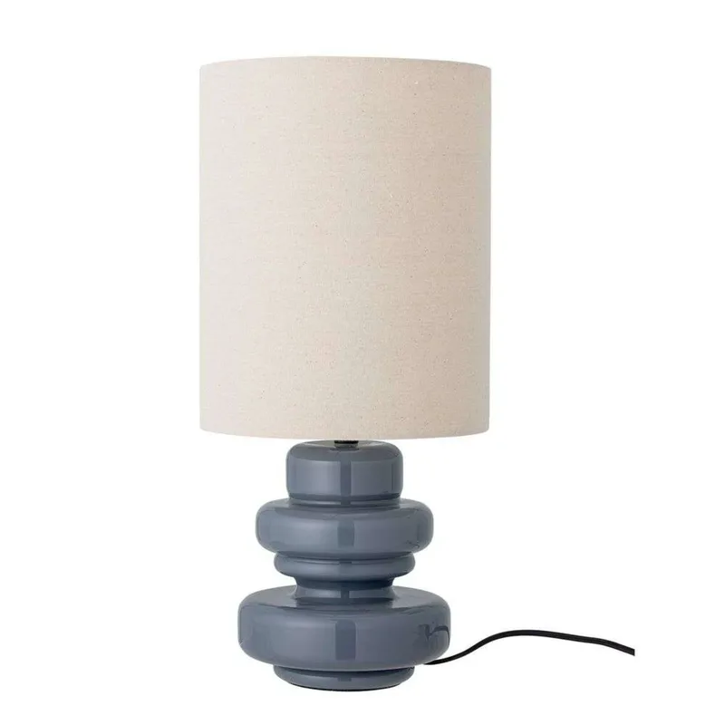 Fabiola Tafellamp Blue - Bloomingville - Woonkamer - Glas von Bloomingville – Produktfoto