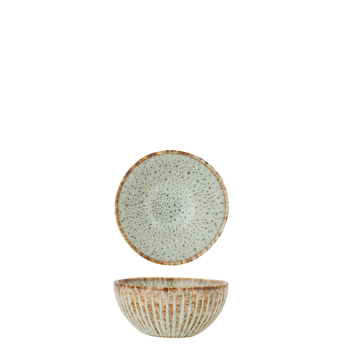 Fleur Skål, Natur, Stentøj, D11xH5,5 cm van Bloomingville – productfoto