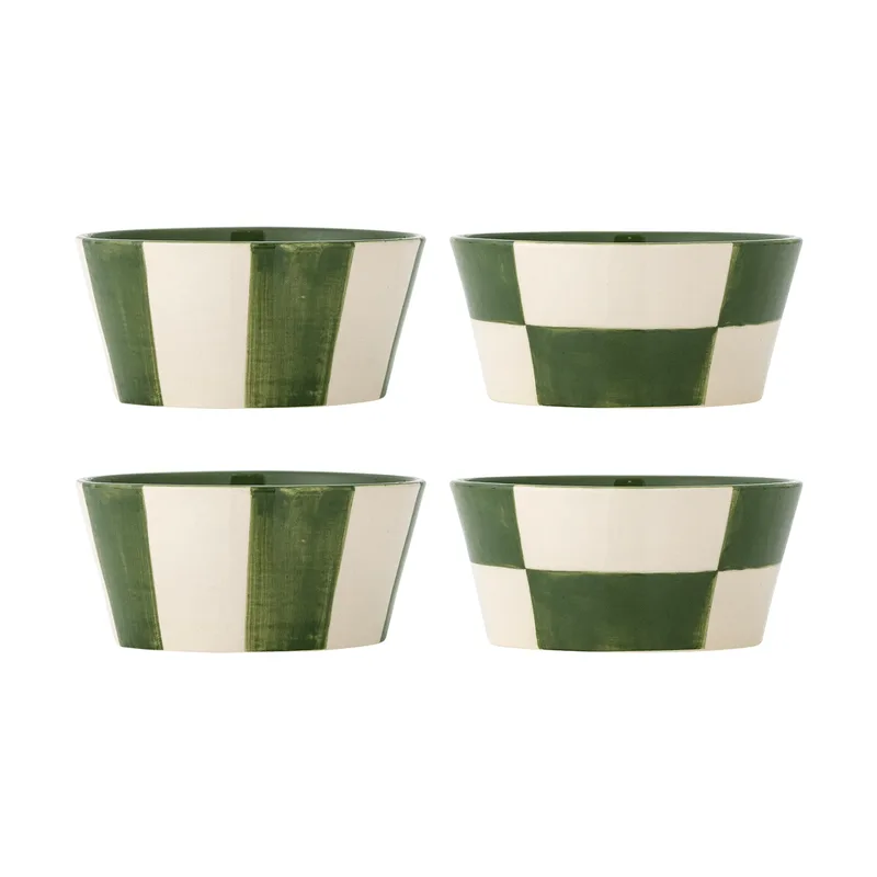Floki Schale Grün, 4-teilig by Bloomingville – product photo