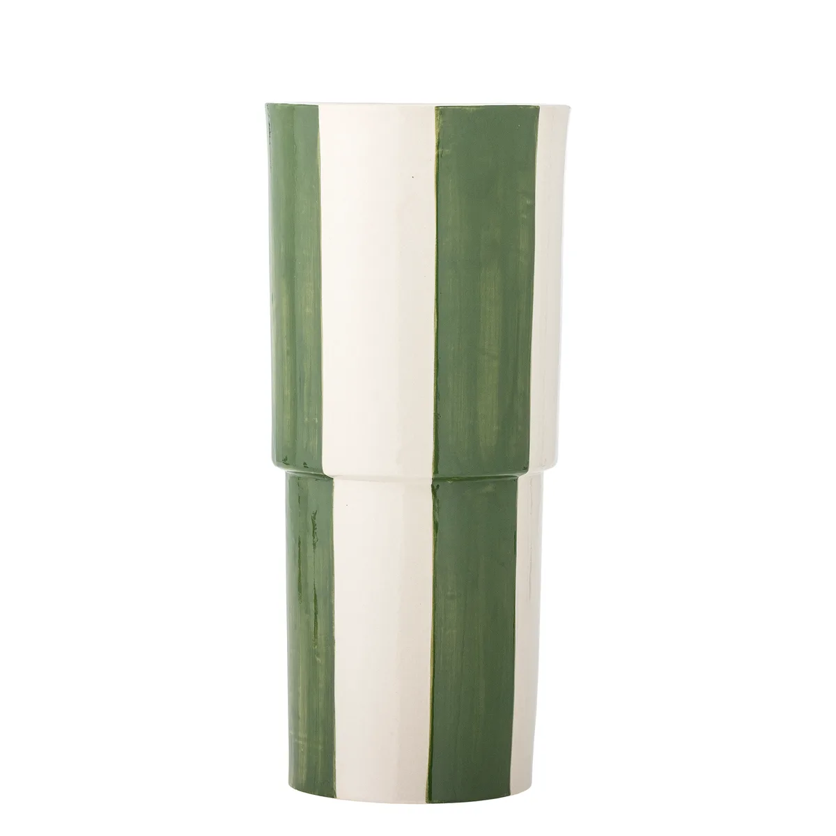 Floki Vase, Grøn, Stentøj, D14xH31 cm de Bloomingville – photo du produit