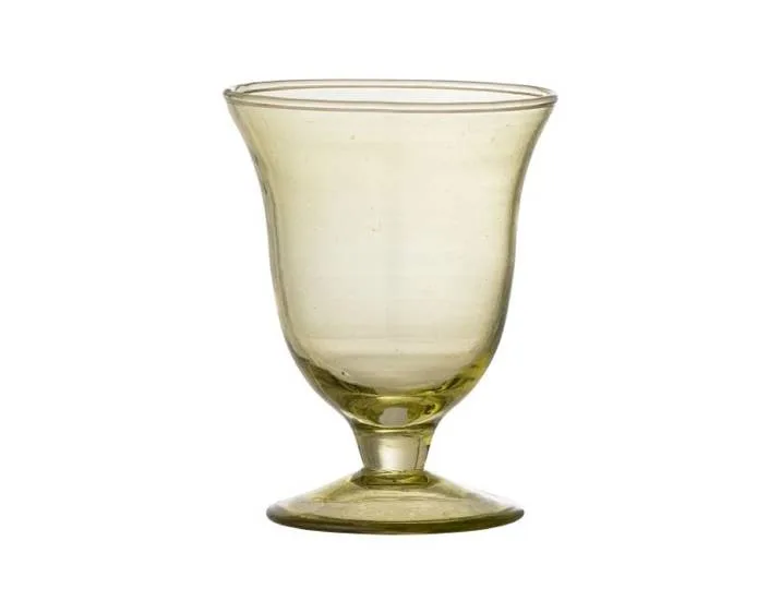 Florentine wijnglazen groen set van 6 stuks - 82057724 de Bloomingville – photo du produit