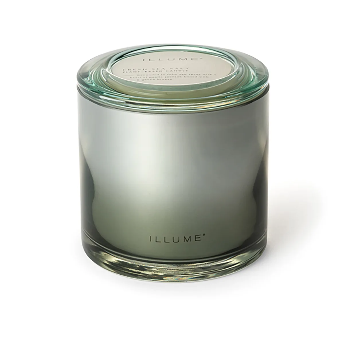 Fresh Sea Salt Statement Glas Duftlys, Blå,, 590 G. - 60 Hours - D11,5xH12 cm från Bloomingville – produktbild