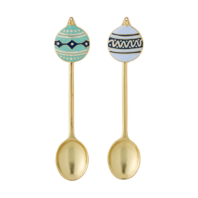 Freydis Löffel 2er-Pack Blau by Bloomingville – product photo