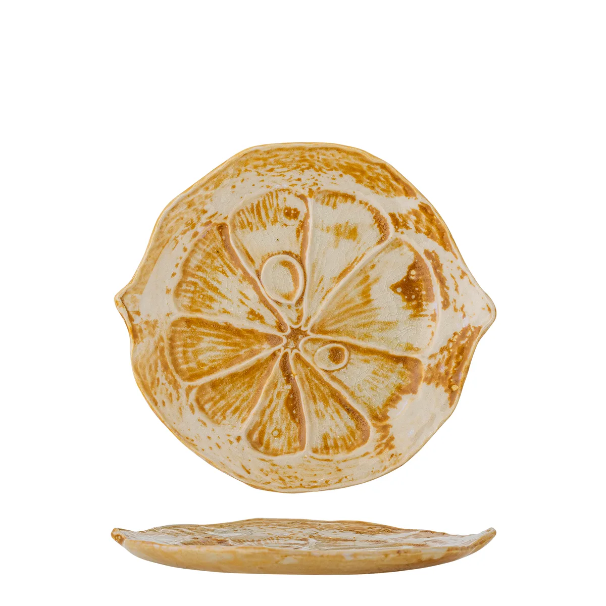 Golda Serveringsfad, Brun, Stentøj, L17xH1,5xW15,5 cm de Bloomingville – photo du produit