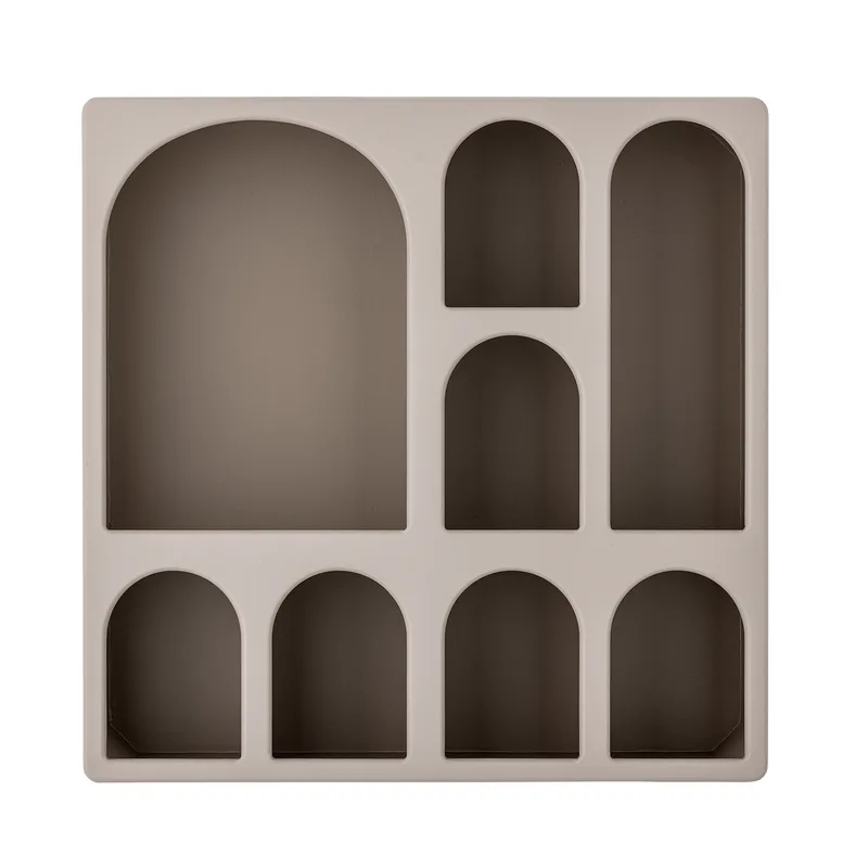Graphia Bücherregal, Braun, MDF (L48xH48xB12 cm) für Bücherregale fra Bloomingville – produktbillede