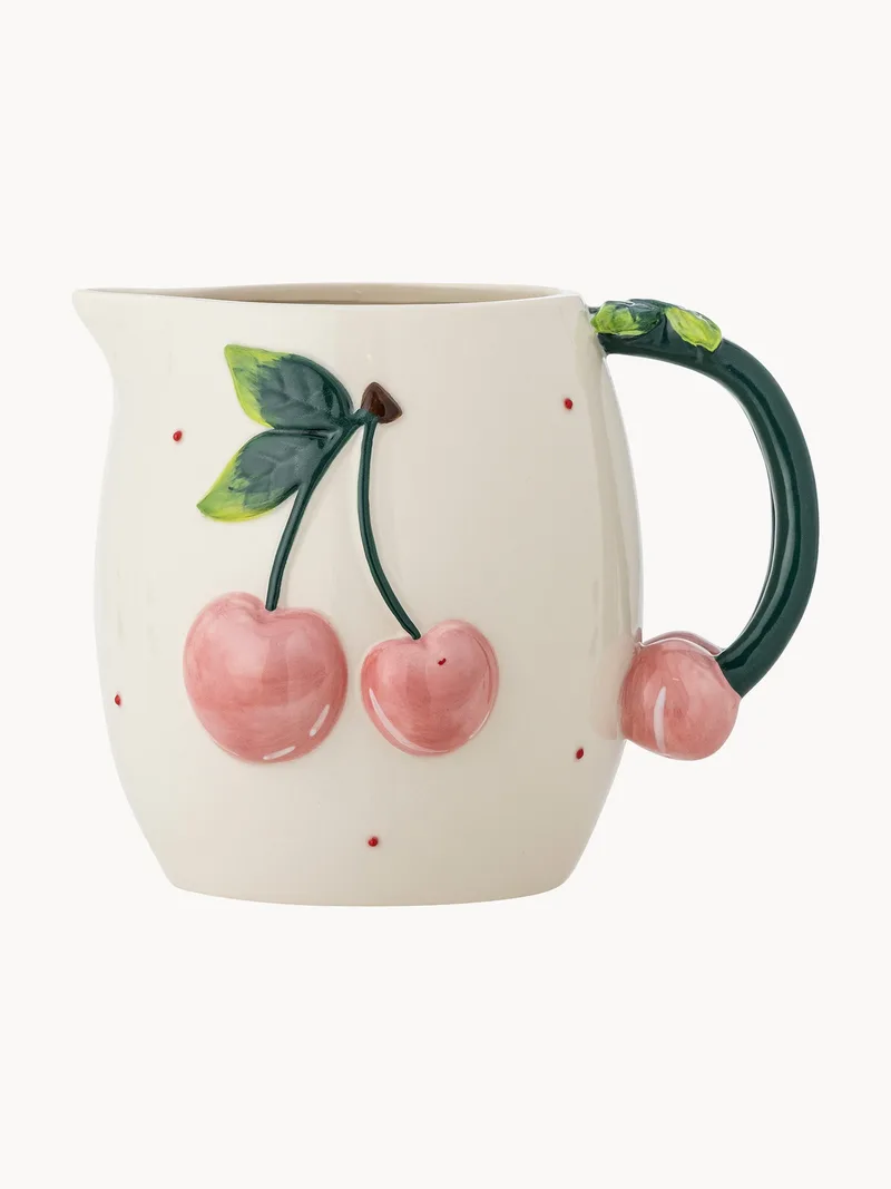 Handbeschilderde karaf Berrie van Bloomingville – productfoto