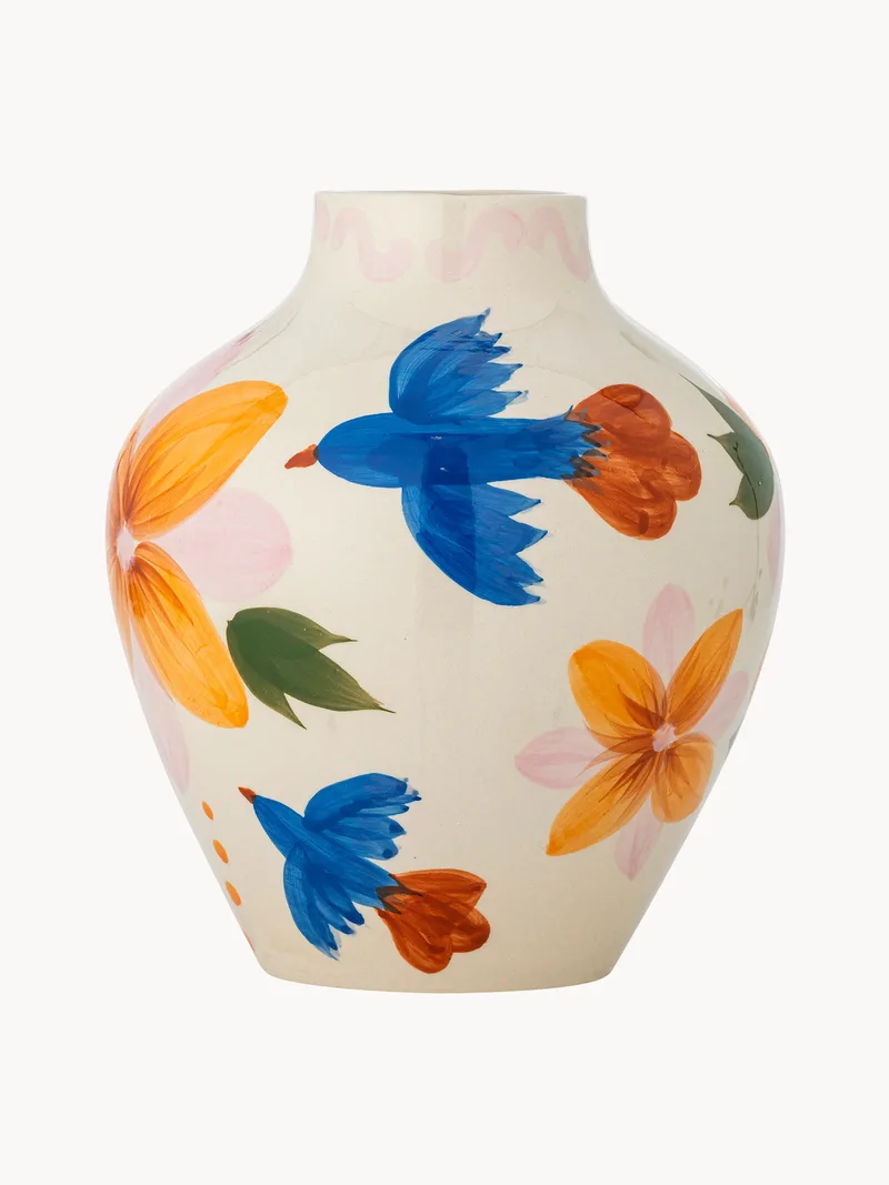 Handbeschilderde vaas Maricala, H 27 cm by Bloomingville – product photo