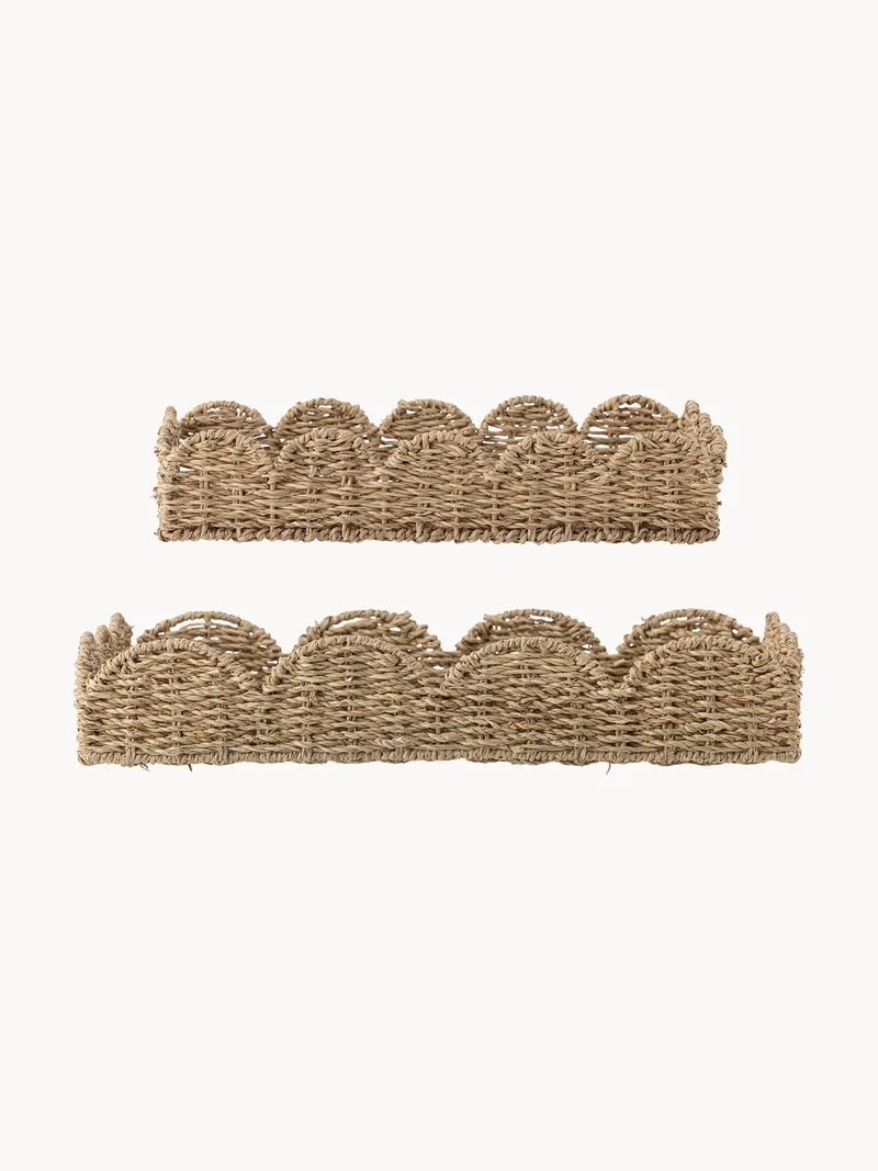 Handgemaakte dienbladen Brea, 2-delig by Bloomingville – product photo