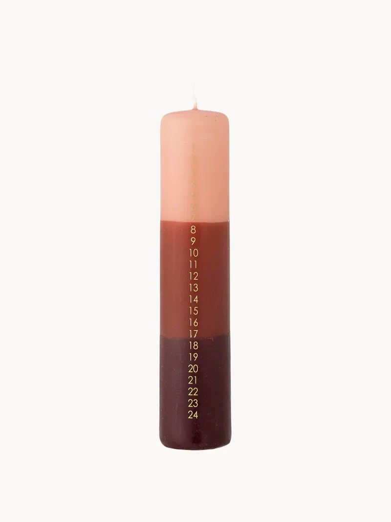 Handgemaakte dikke dinerkaars Dip Dye van Bloomingville – productfoto