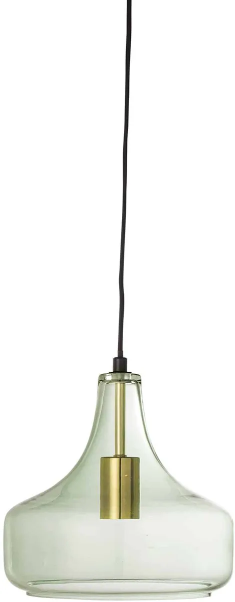 Hanglamp Yuser Glas by Bloomingville in Groen – product photo