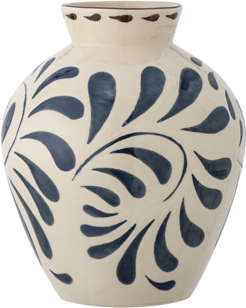 Heikki Vaas - Aardewerk by Bloomingville in Blauw – product photo