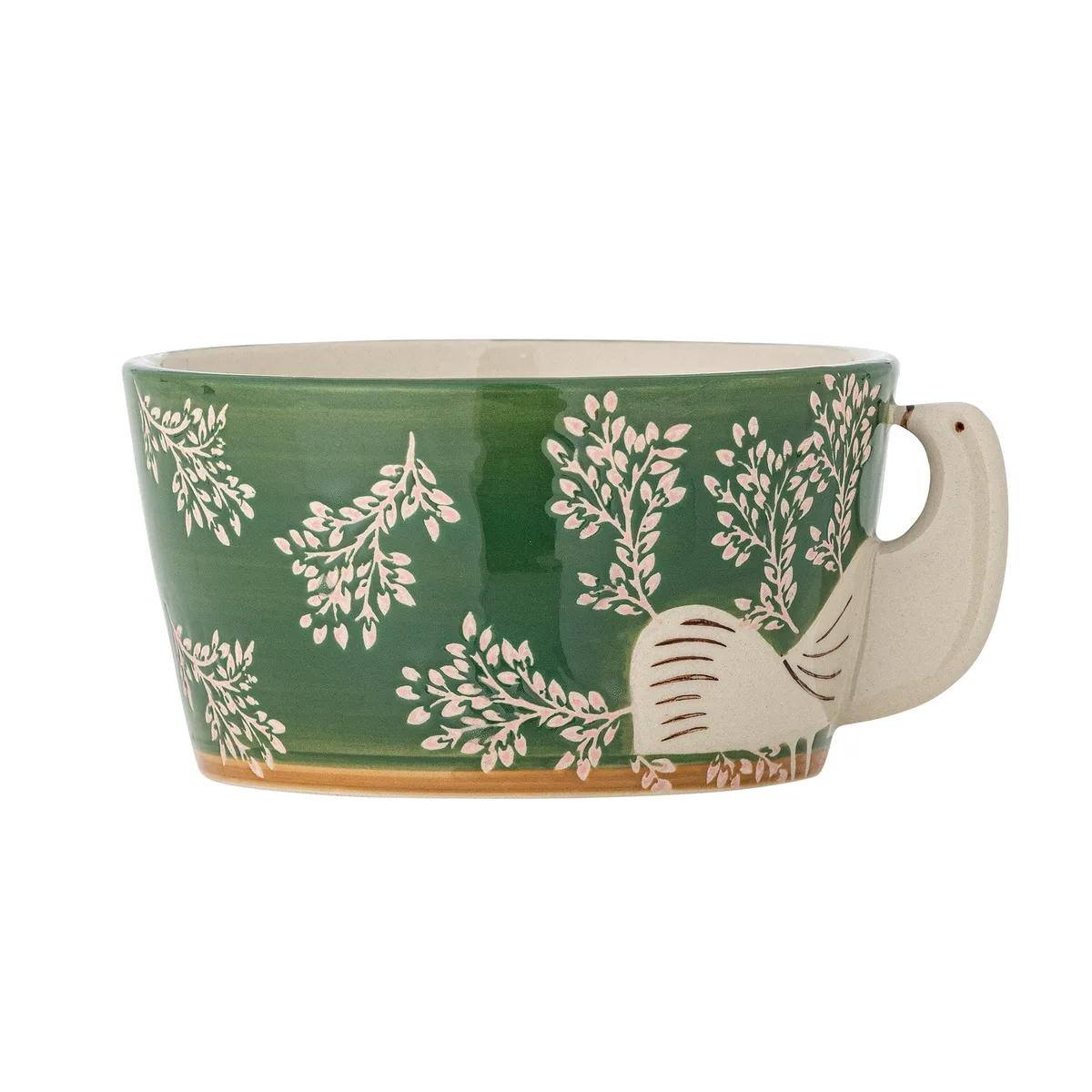 Hezha Skål, Grøn, Stentøj, D13xH7 cm de Bloomingville – photo du produit