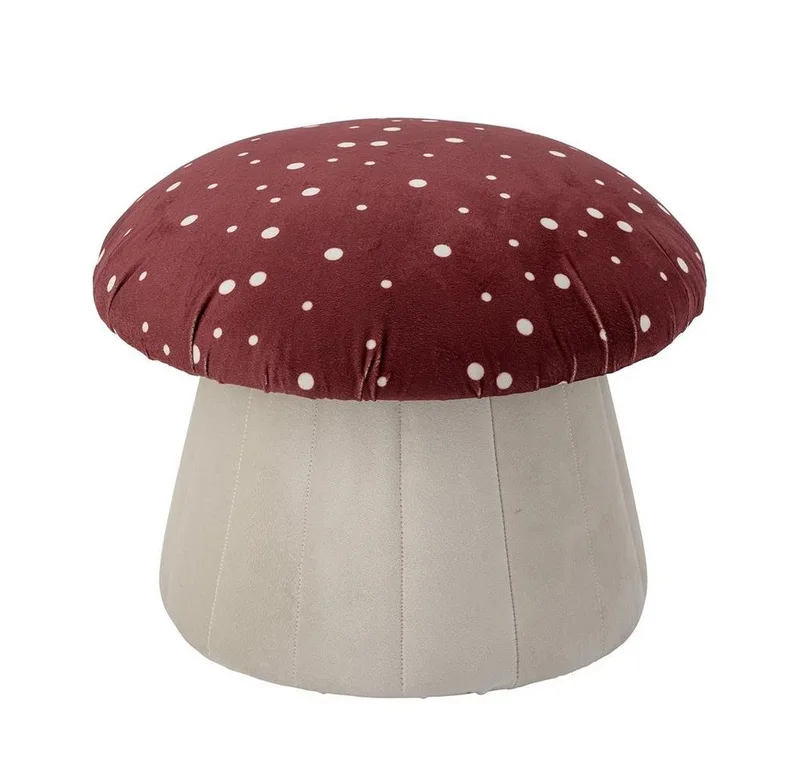 Hocker Lue Hocker Pilz Ø 37 x 30 cm by Bloomingville in Red – product photo