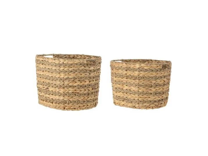 Indra manden naturel set van 2 stuks - 82064179 van Bloomingville – productfoto