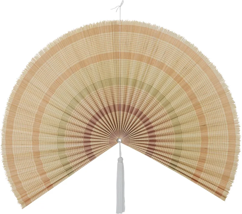 Jaime Decor Wanddecoratie - Bamboe by Bloomingville in Geel – product photo