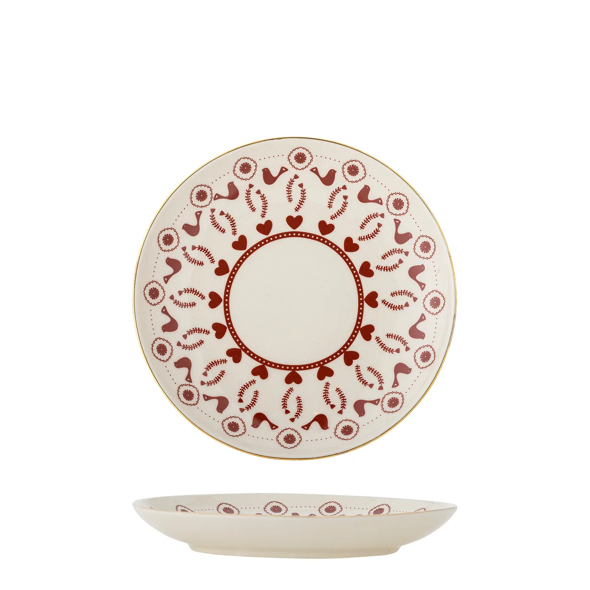 Jolly Tallerken, Multifarvet, Stentøj, D16xH3 cm från Bloomingville – produktbild
