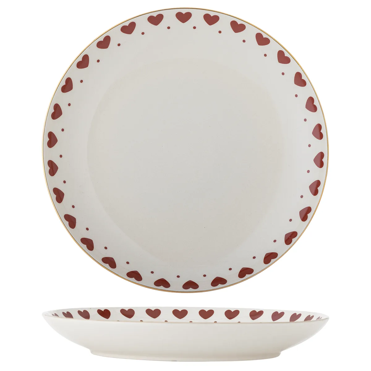 Jolly Tallerken, Multifarvet, Stentøj, D26,5xH4 cm från Bloomingville – produktbild