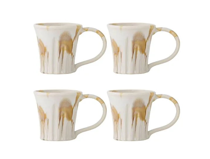 Joseph mokken bruin set van 4 stuks - 82072432 de Bloomingville – photo du produit