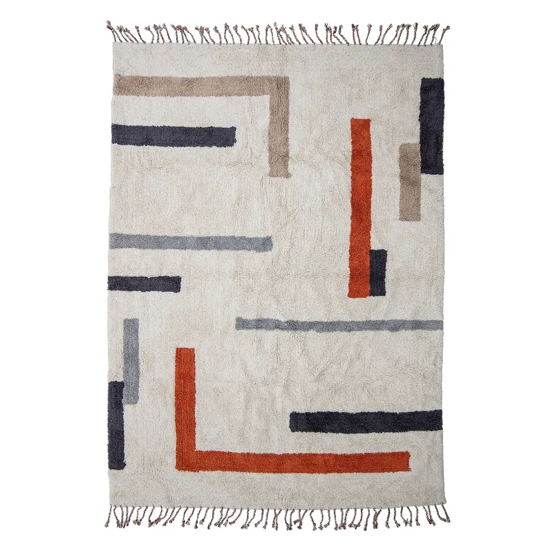 Jue Teppich 140 x 200cm Natur från Bloomingville – produktbild