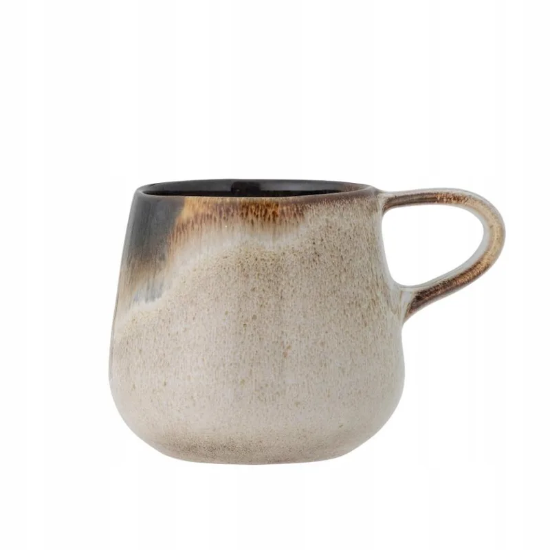 Jules Mok 300 ml - Handgemaakt Steenkeramiek von Bloomingville in Beige, bruin, grijs, multicolor – Produktfoto