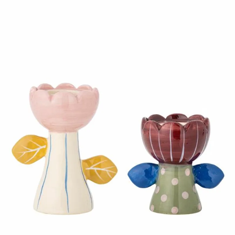 Kaarshouder set multi Florita by Bloomingville in Multicolour – product photo