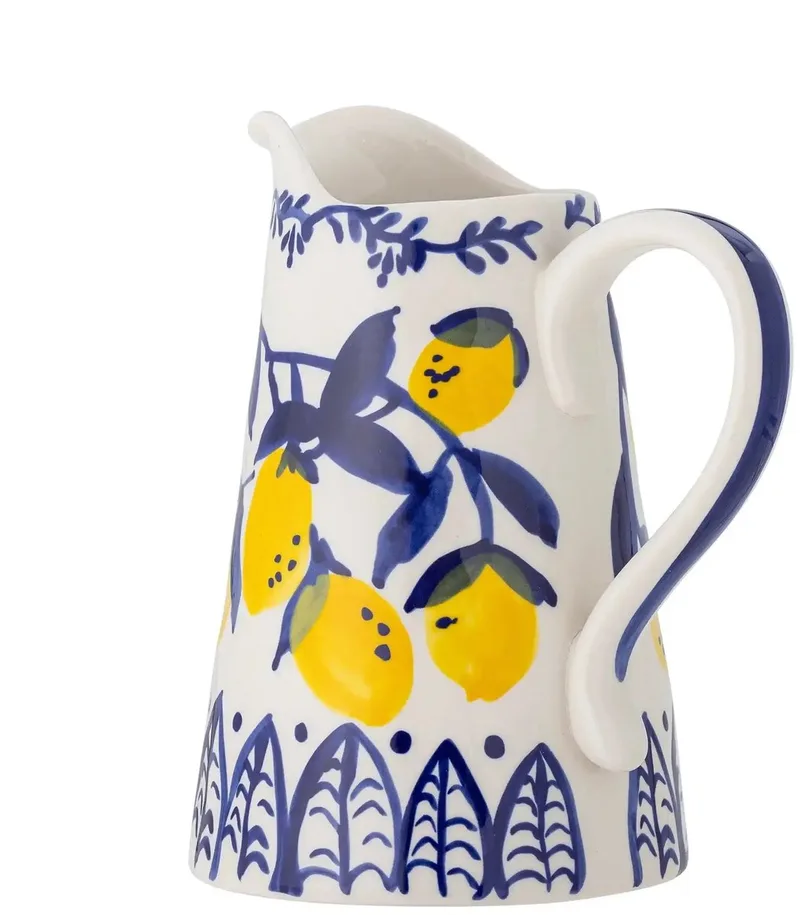 Kan aardewerk blauw Maxima 1,4L by Bloomingville in Geel – product photo