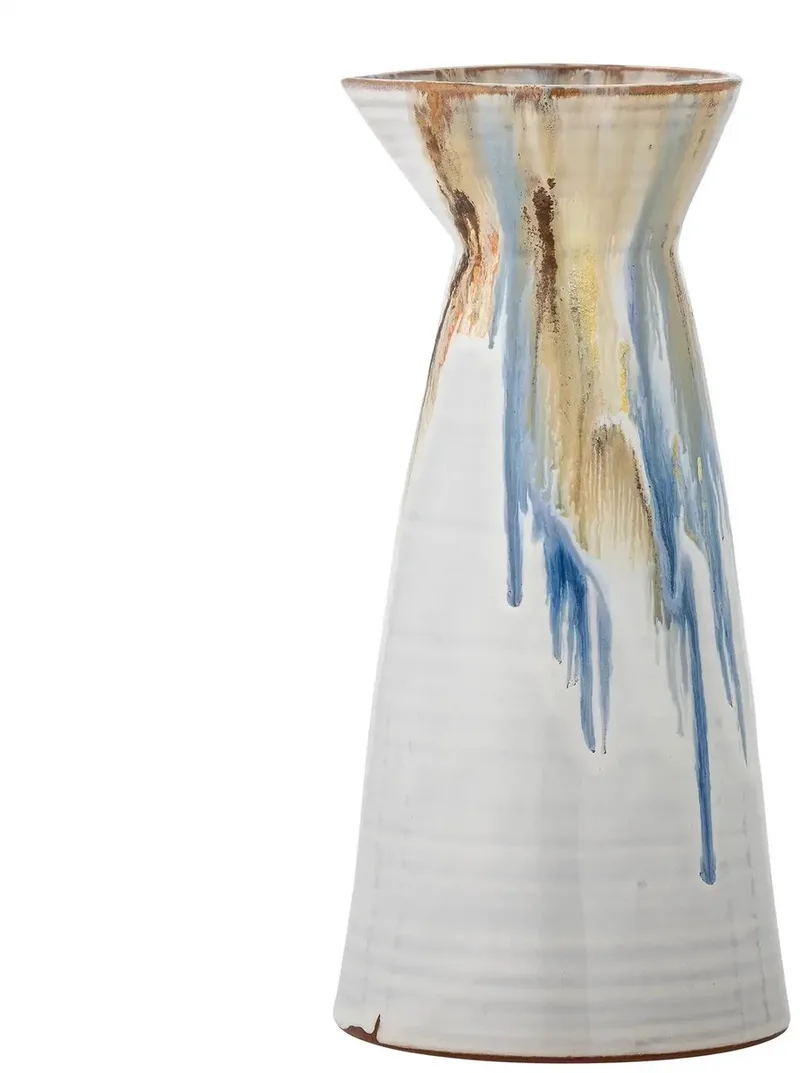 Kan aardewerk blauw Nettie 1,3L by Bloomingville in Goud – product photo