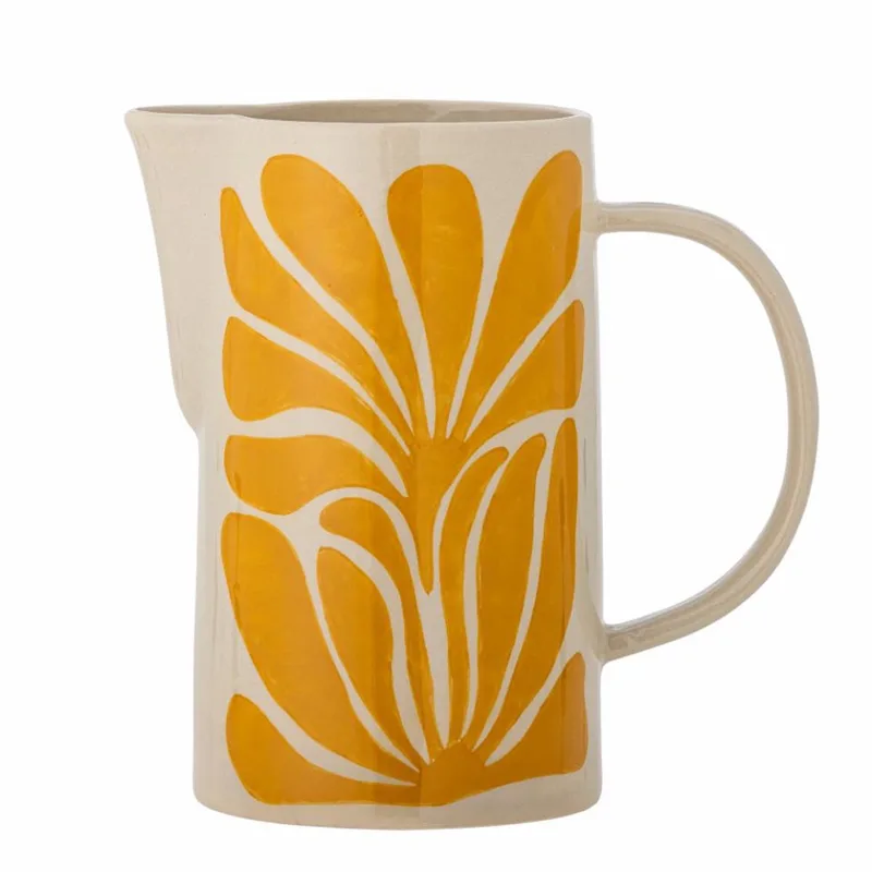 Kan aardewerk geel Fauni 2L de Bloomingville en [gid://shopify/Metaobject/307235455311] – photo du produit