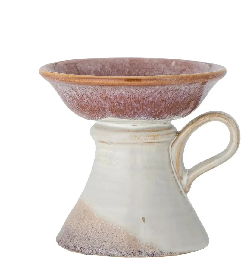 Kandelaar aardewerk rose Soreyah 14cm van Bloomingville in [gid://shopify/Metaobject/303097905487] – productfoto