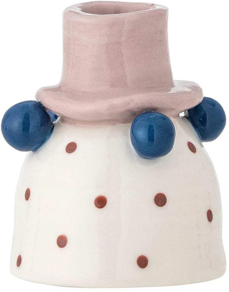 Kandelaar aardewerk roze Tacana 9cm von Bloomingville in [gid://shopify/Metaobject/303097905487,gid://shopify/Metaobject/307231457615] – Produktfoto