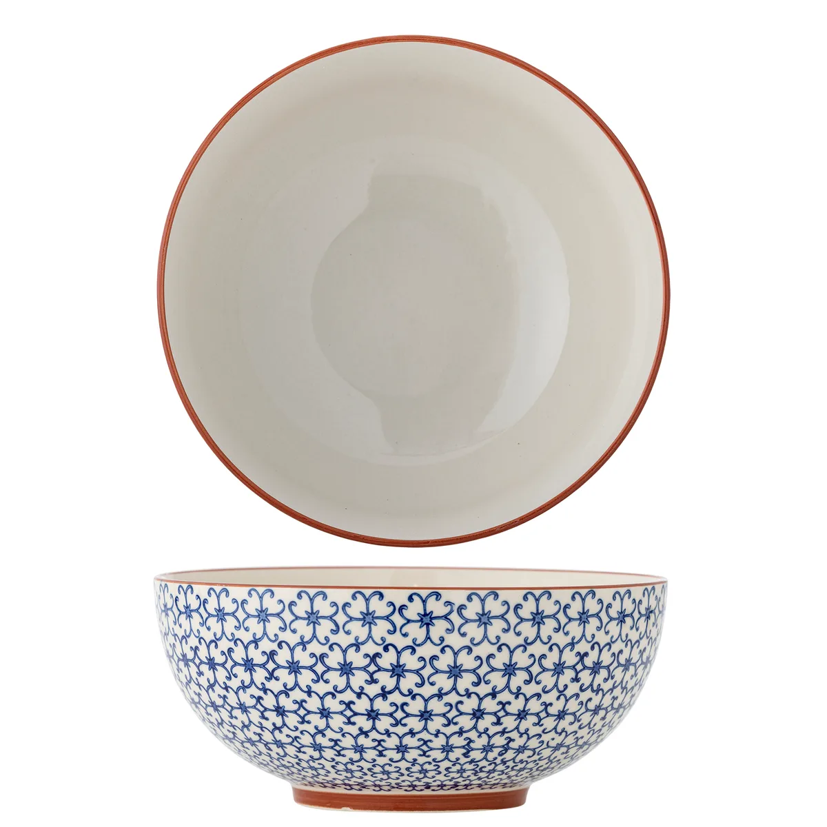 Karine Skål, B23xH10 cm, Blå de Bloomingville – photo du produit