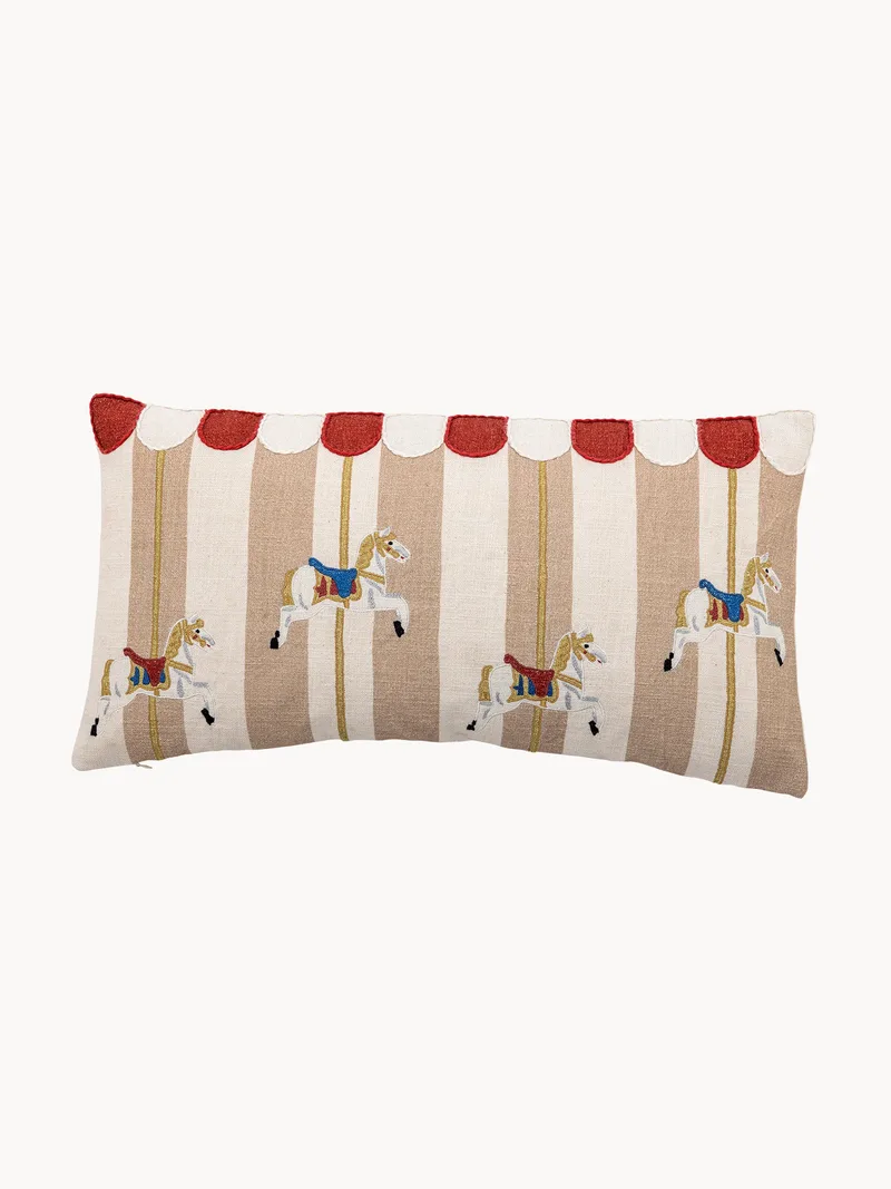 Baumwoll-Kissen Merry-Go-Round von Bloomingville – Produktfoto