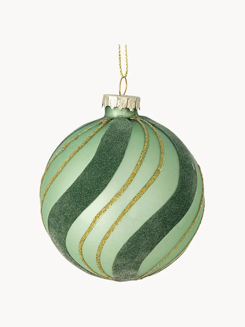 Kerstballen Sunita, 2-delig van Bloomingville – productfoto
