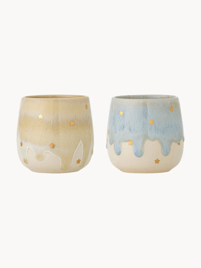 Kopjes Starla met reactief glazuur, 2-delig by Bloomingville – product photo