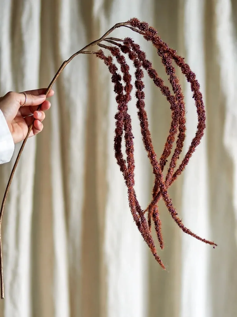 Kunstbloemensteel Foxtail bruin Bloomingville 91cm by Bloomingville in [gid://shopify/Metaobject/307221758287] – product photo