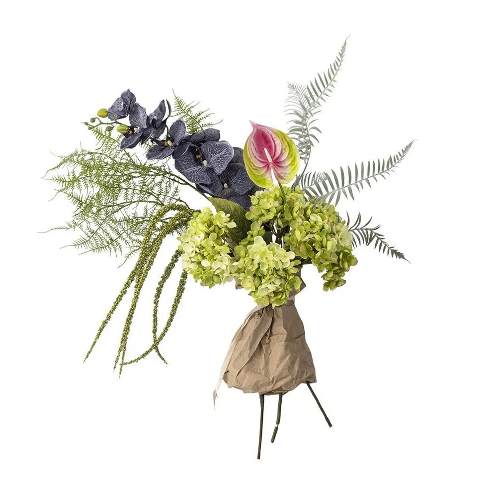 Konstgjord Blomsterbukett Poetry från Bloomingville i Grön – produktbild