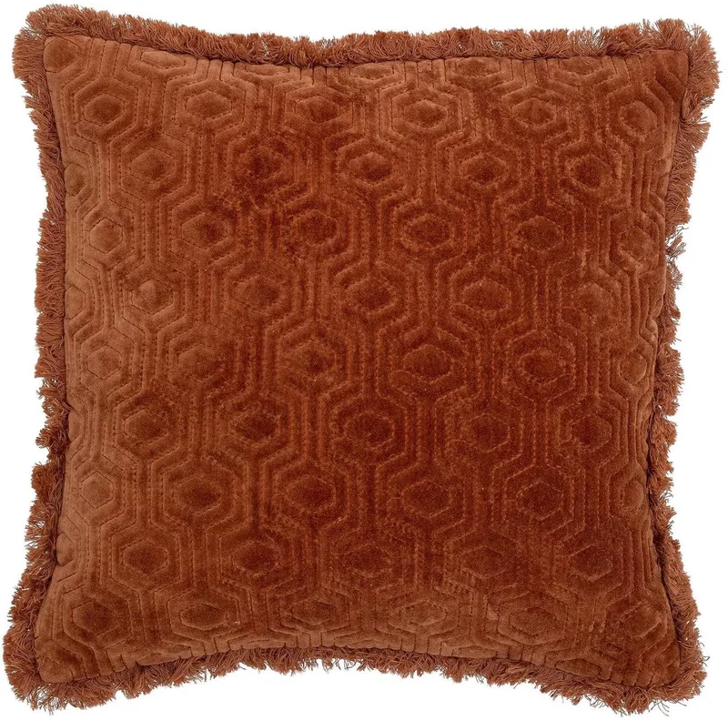 Kussen katoen oranje Mahado 45x45cm by Bloomingville in [gid://shopify/Metaobject/307236110671] – product photo