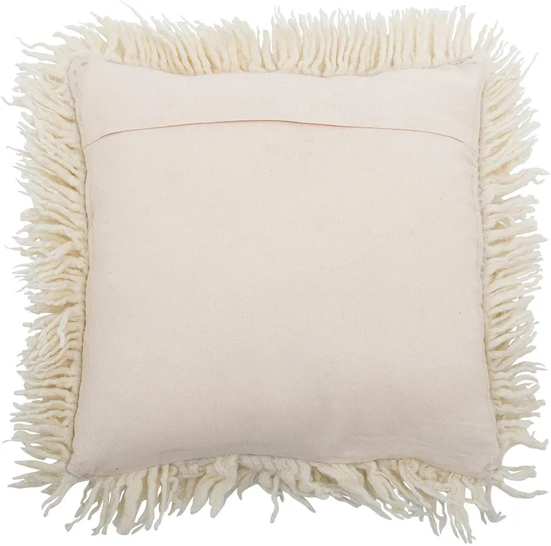 Kussen wol nature Star 45x45cm von Bloomingville in [gid://shopify/Metaobject/297300001103] – Produktfoto