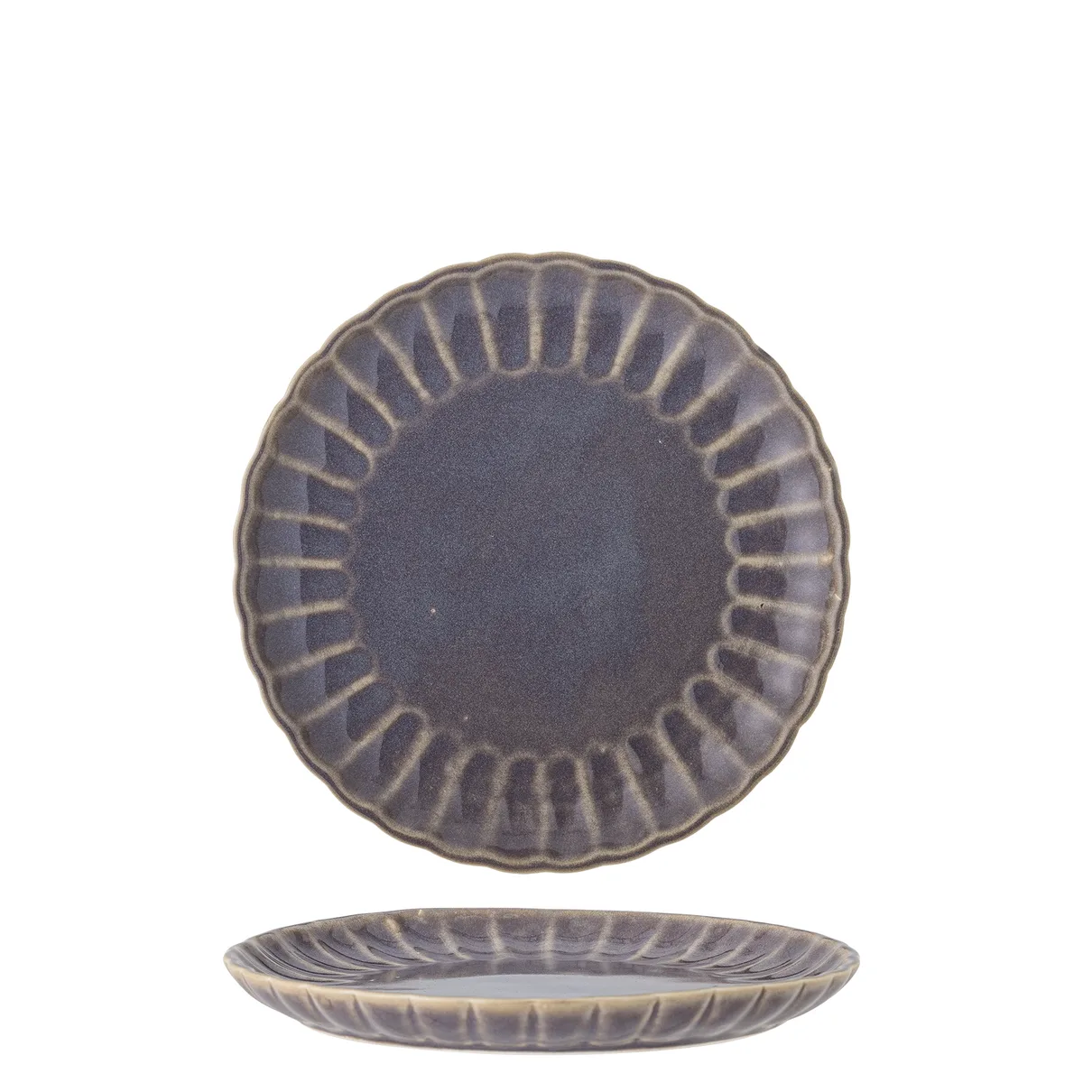 Latina Tallerken, Lilla, Stentøj, D20xH2 cm van Bloomingville – productfoto