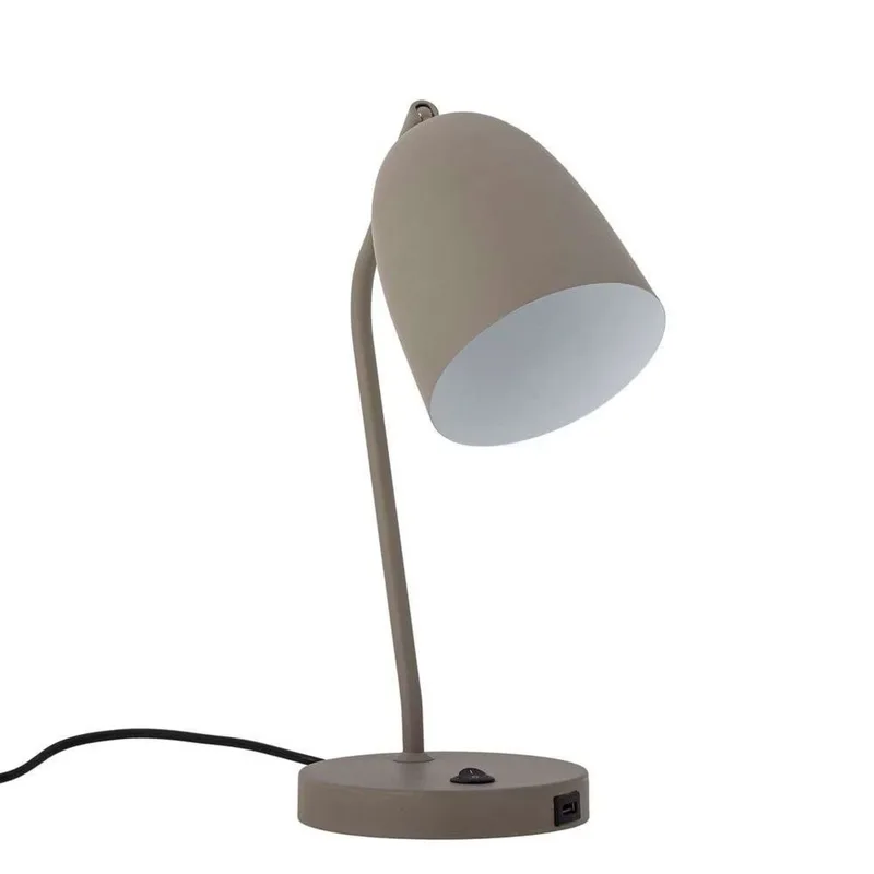 Lemar Tafellamp Grey - Bloomingville - Woonkamer - Metaal von Bloomingville – Produktfoto