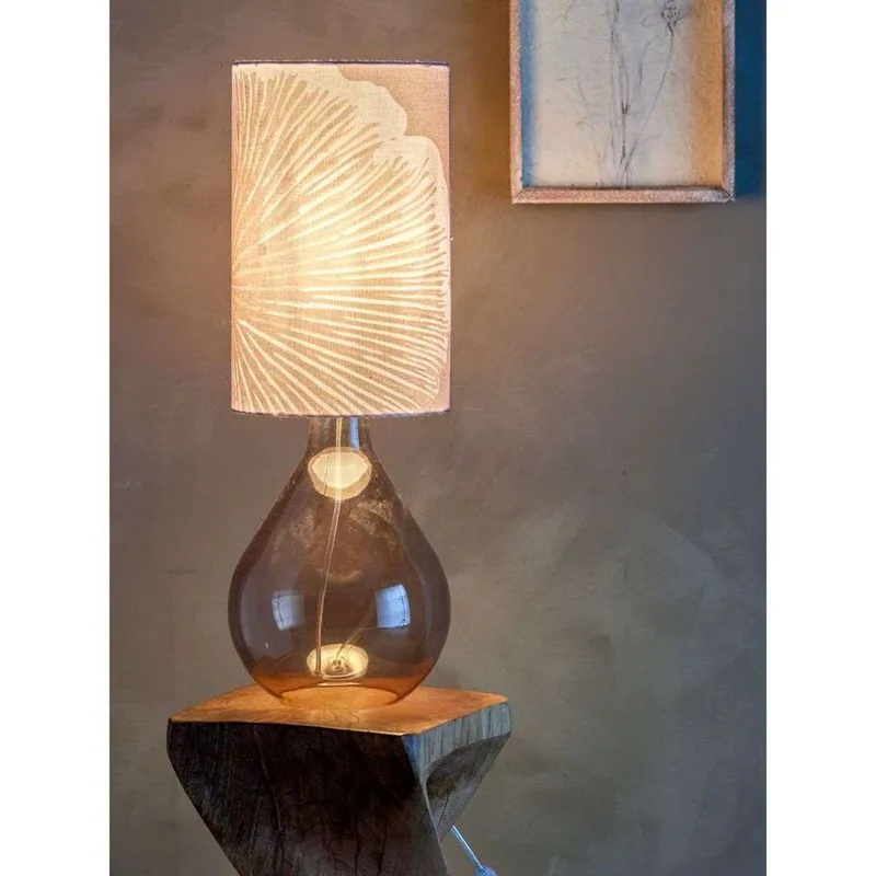 Leni Tafellamp Brown - Bloomingville - Woonkamer - Glas von Bloomingville – Produktfoto