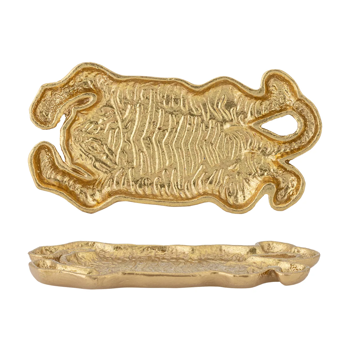 Lester Fad, Guld, Støbejern, L9xH1,5xW19,5 cm de Bloomingville – photo du produit