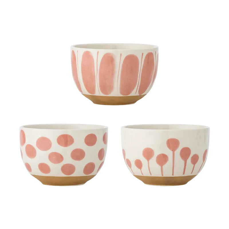 Linora Schale 58 cl 3-teilig Rose by Bloomingville – product photo