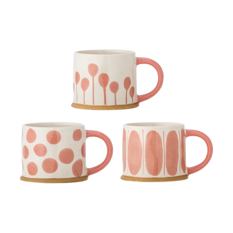 Linora Tasse 45 cl 3er-Pack Rose de Bloomingville – photo du produit