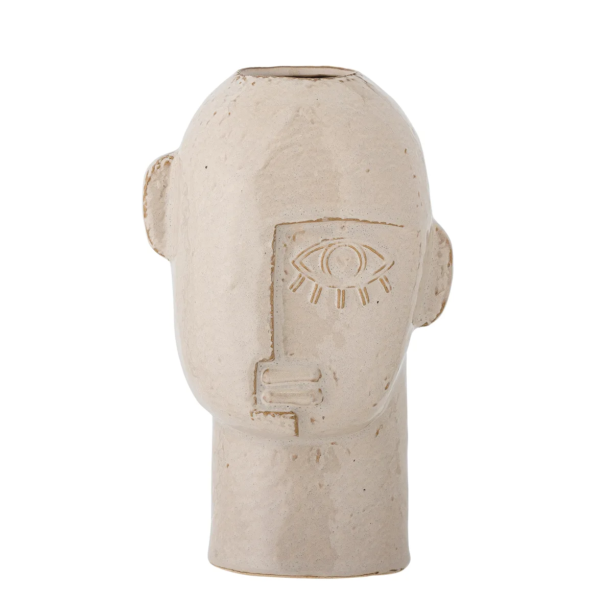 Lizzie Vase, Natur, Stentøj, D15,5xH25,5 cm fra Bloomingville – produktbillede