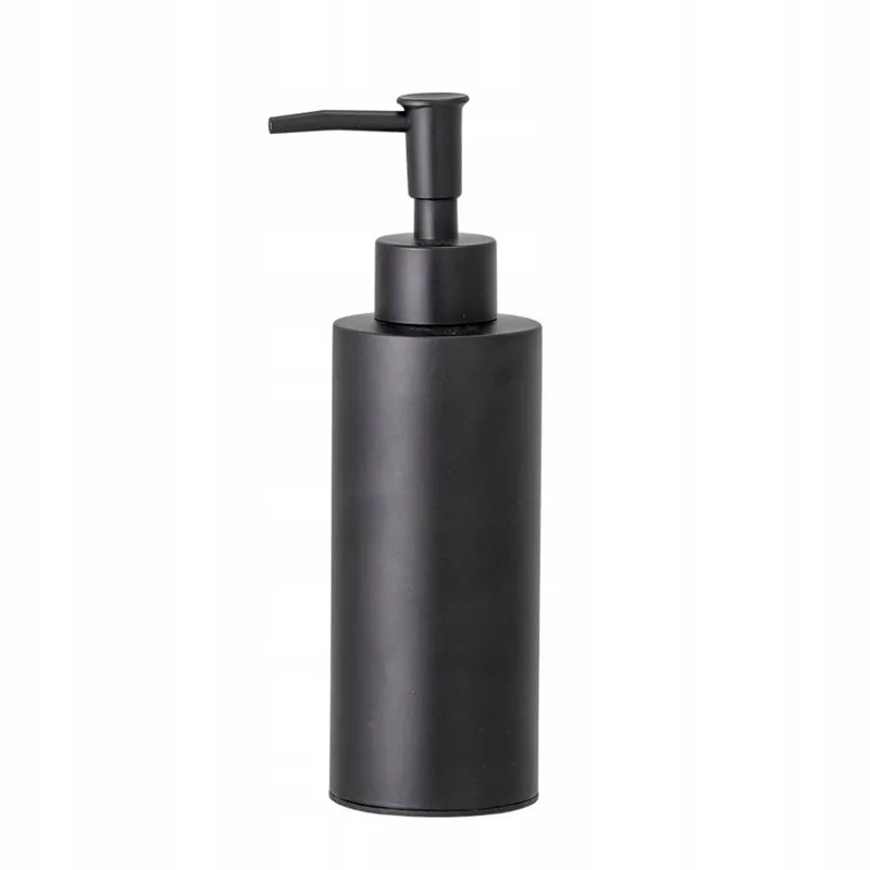 Loupi Zeepdispenser RVS van Bloomingville in Mat Zwart – productfoto