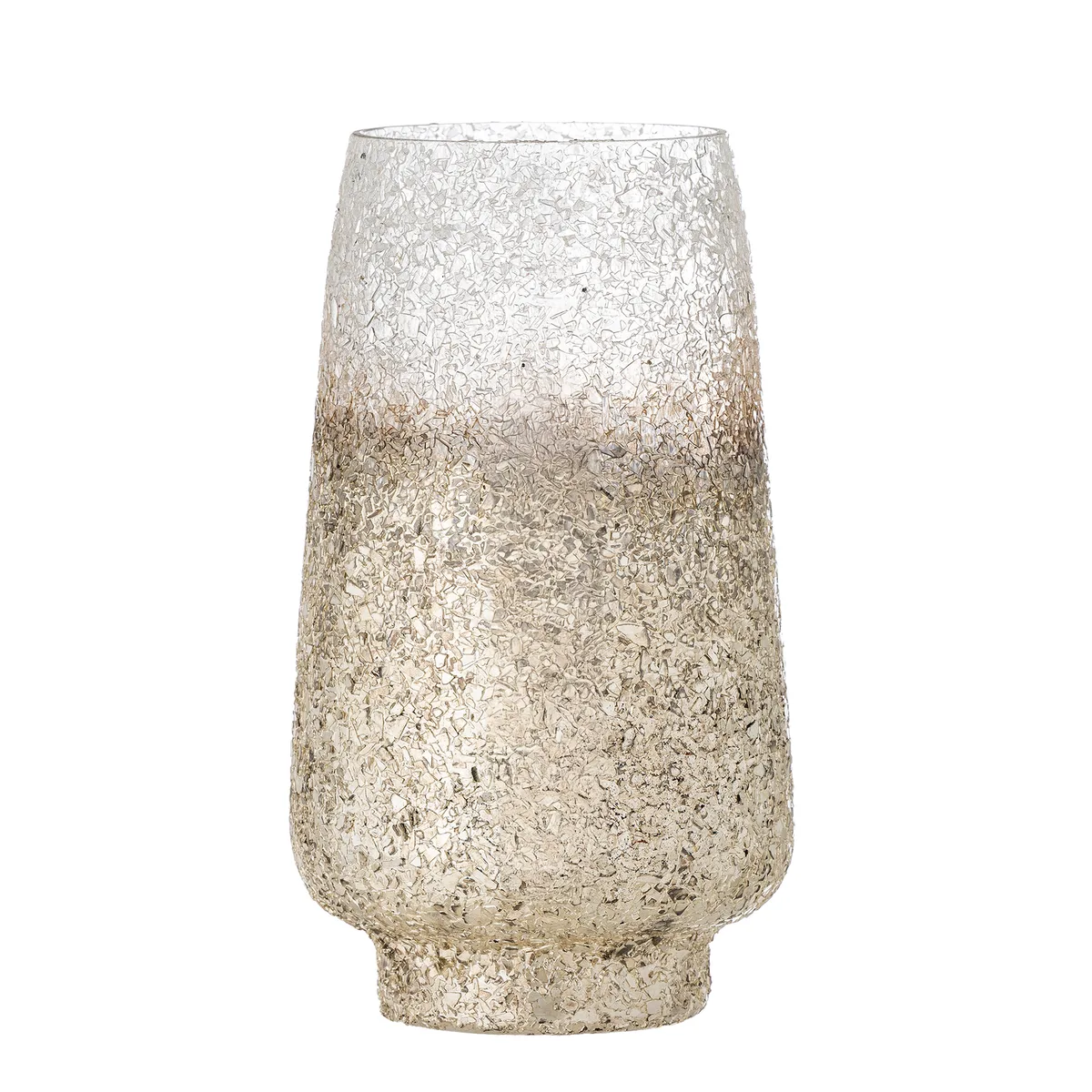 Lucina Fyrfadsstage, Sølv, Glas, D11xH20 cm de Bloomingville – photo du produit