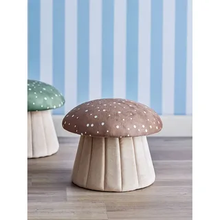 Lue Sitzpouf Ø37x30 cm Braun von Bloomingville – Produktfoto 2 von 2