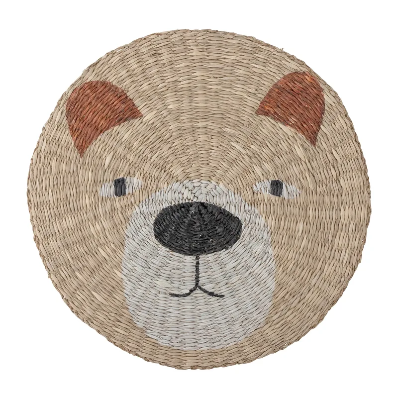 Malla Tischset Ø38cm Bär by Bloomingville – product photo