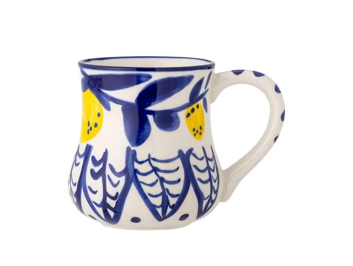 Maxima mokken blauw set van 6 stuks - 82061403 de Bloomingville – photo du produit